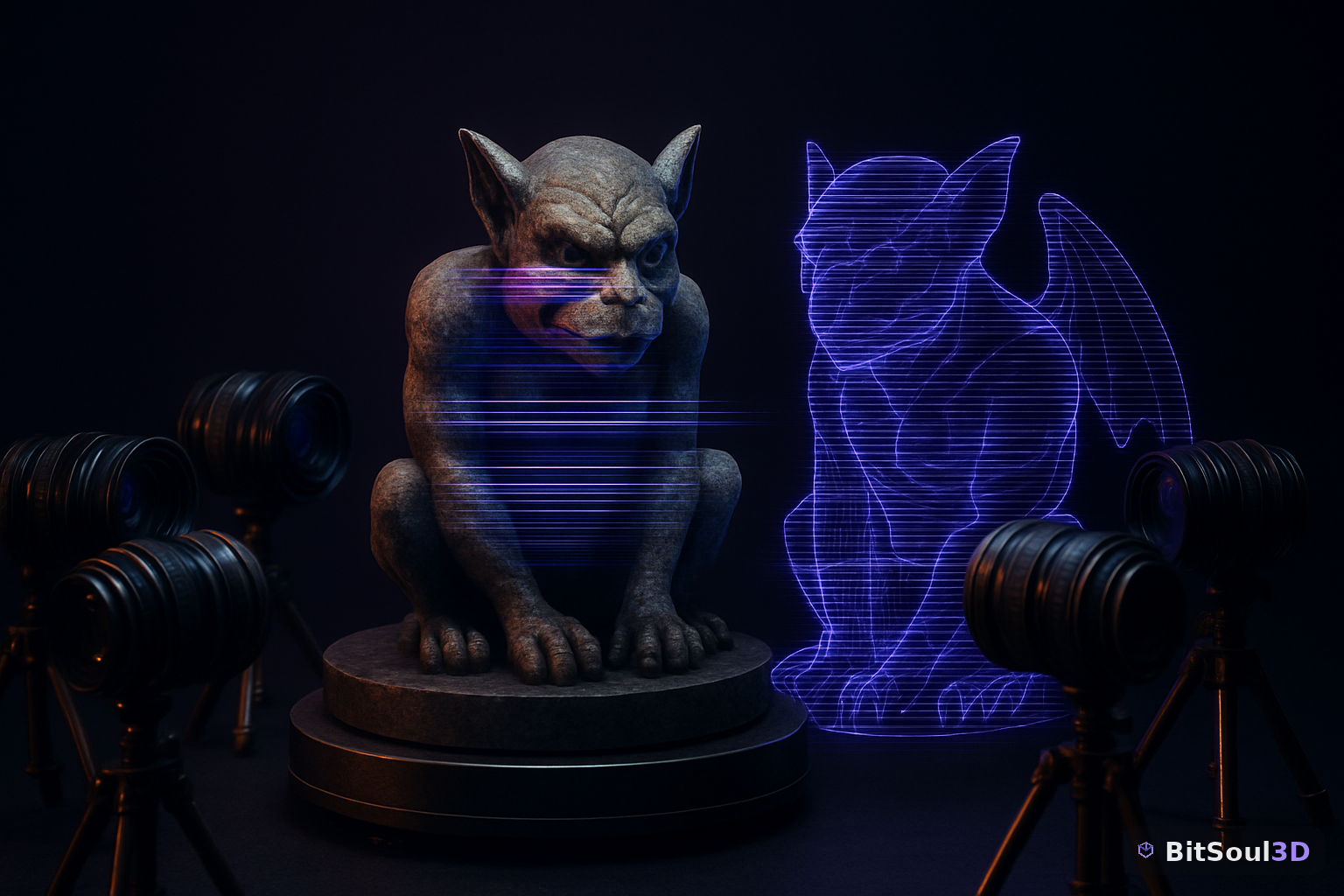 What photogrammetry captures (and what to expect from raw output) — illustrated