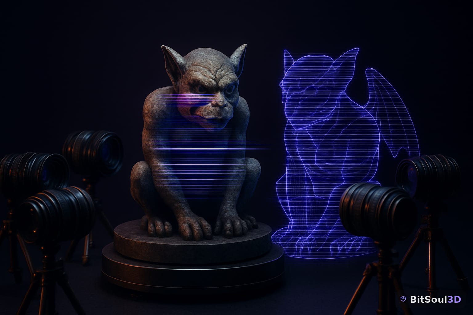 What photogrammetry captures (and what to expect from raw output) — illustrated