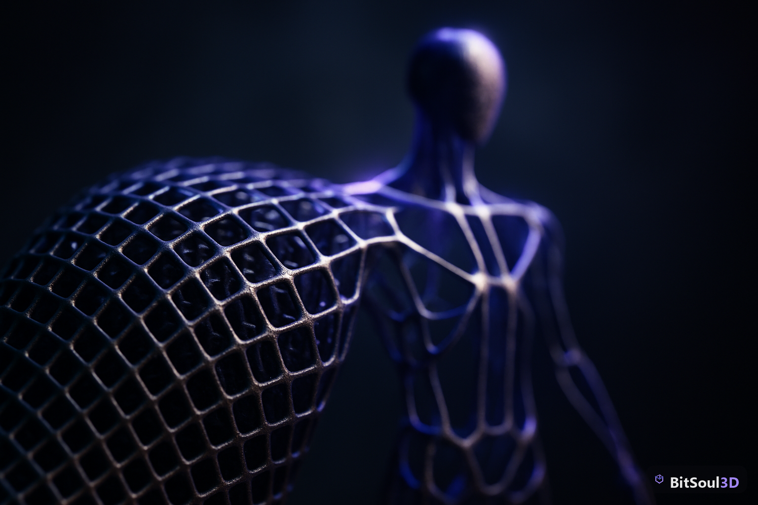 LOD chain setup for the humanoid mesh — illustrated