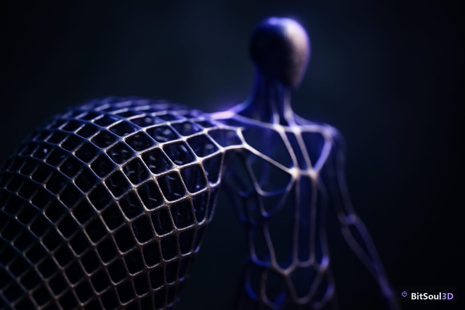 LOD chain setup for the humanoid mesh — illustrated