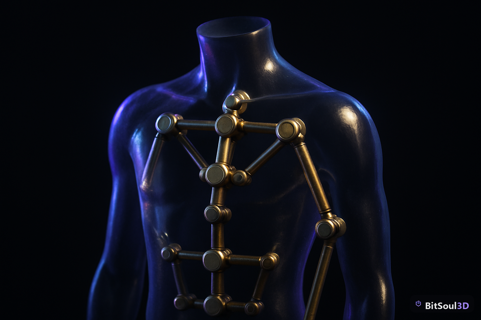 Setting up the armature with correct pivot bones — illustrated