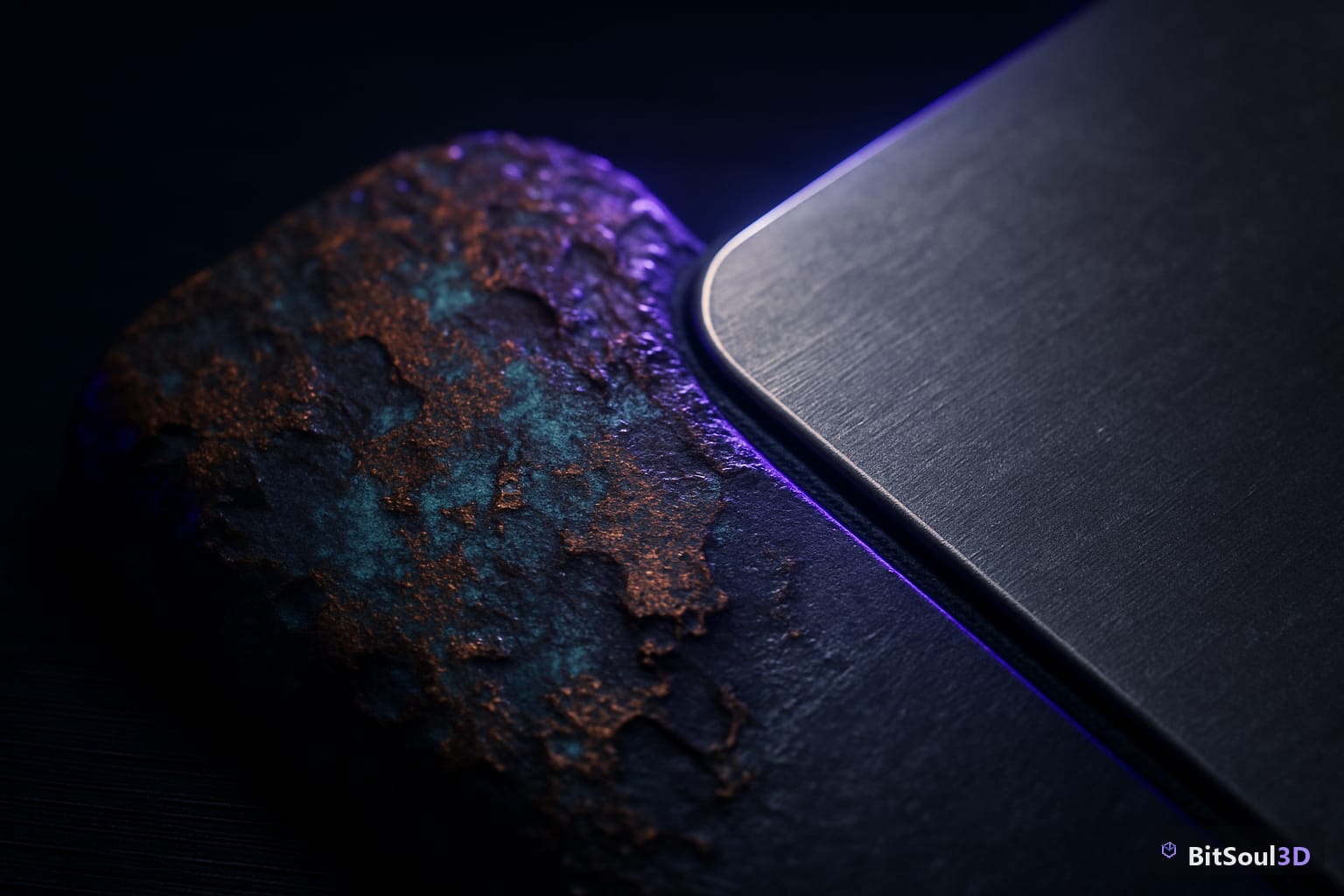 Painting PBR Terrain Layers with Mask Maps — illustrated