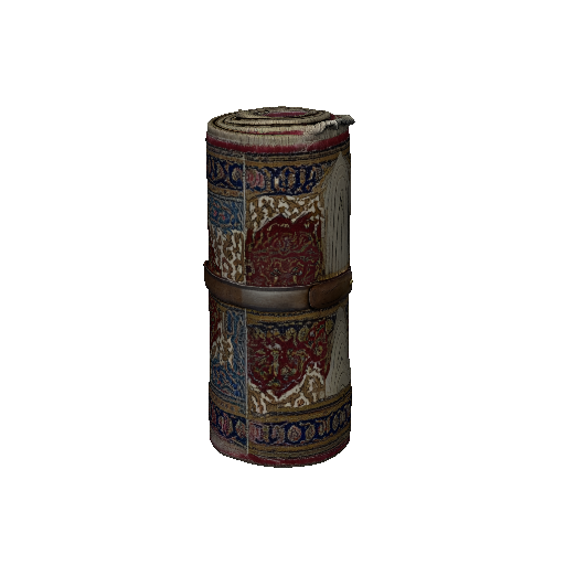 Ornate Floor Rug (Rolled Up)
