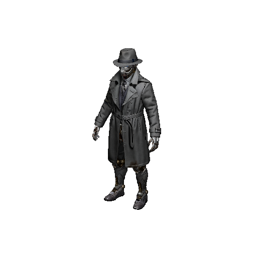 Character 1920s Noir Detective