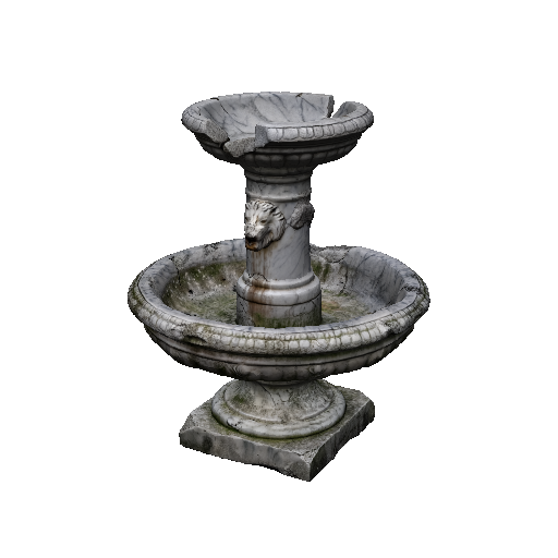 Broken Marble Fountain