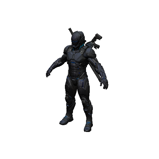 Character Cybernetic Street Samurai