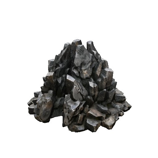 Jagged stones