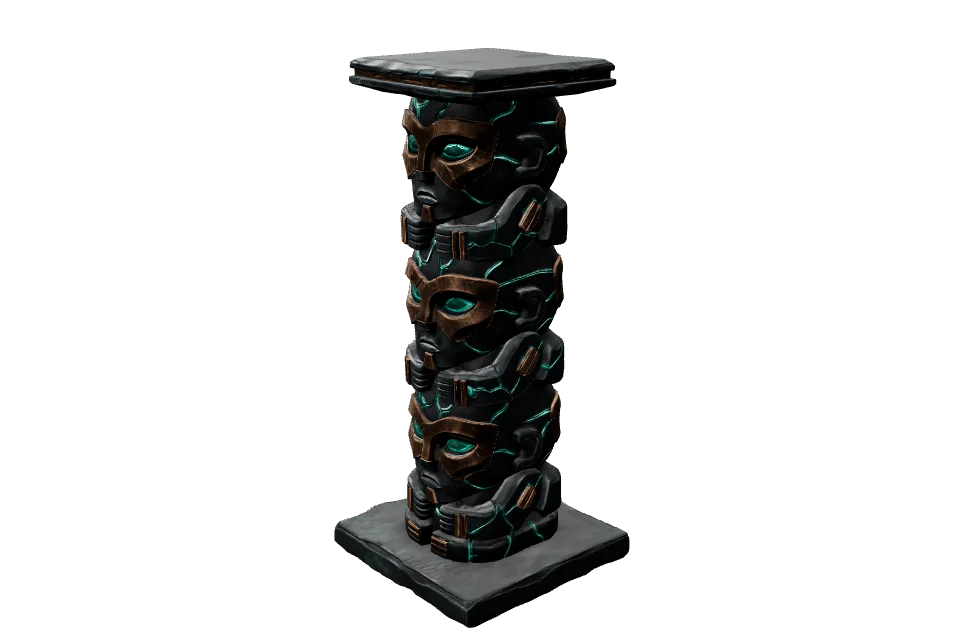 Guardian Totem — ¾ view