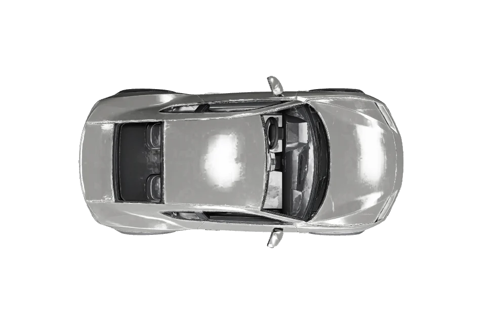 City Sports Car — Top