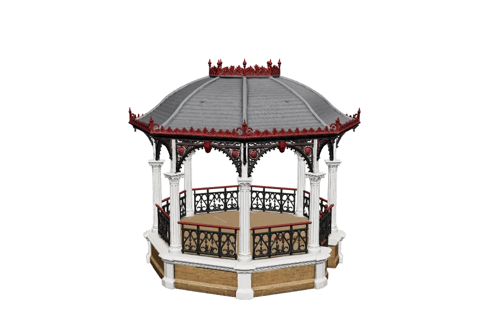 Park Bandstand — Side