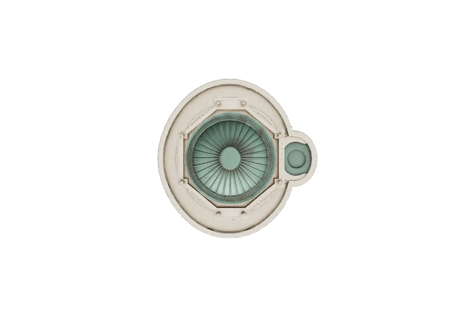 Tiered Fountain — Top