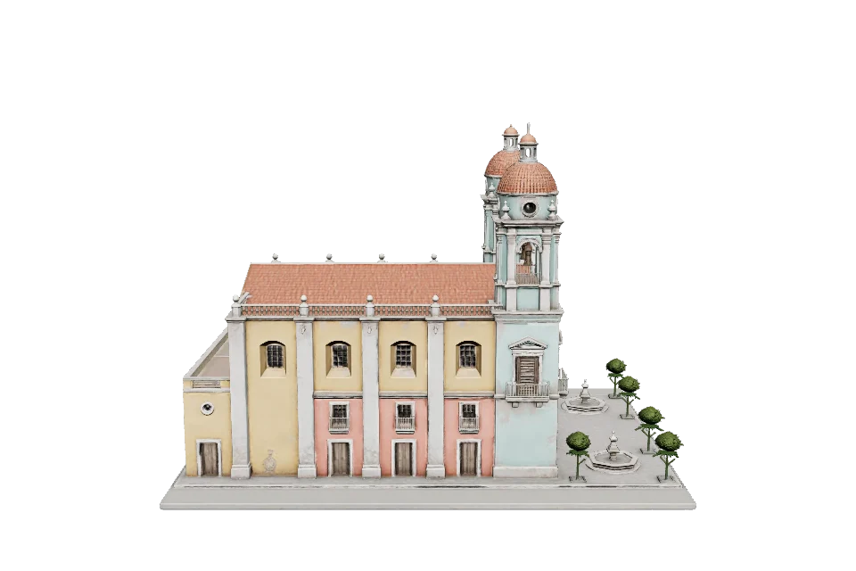Baroque Cathedral — Side