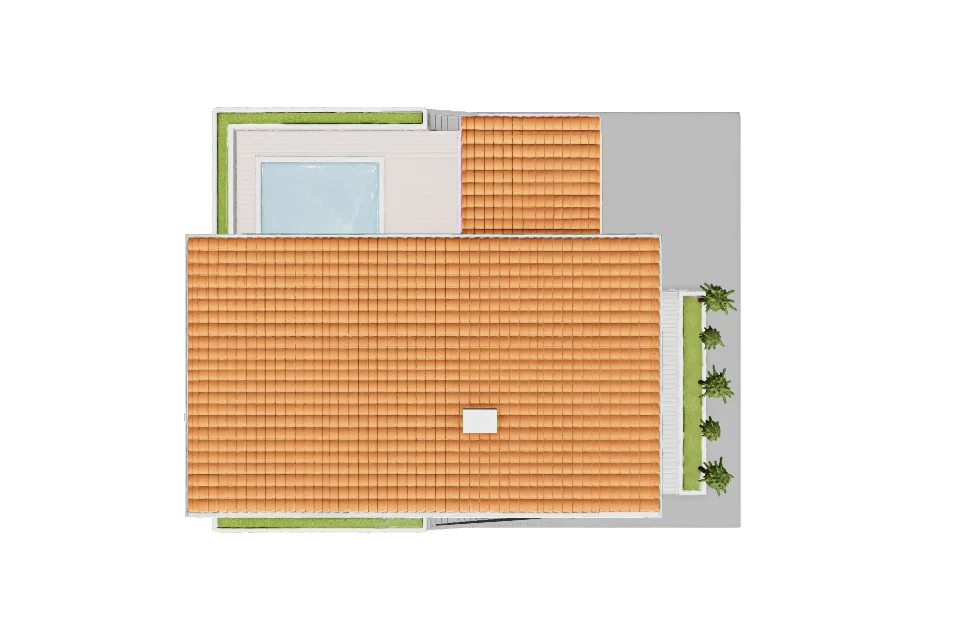 Hillside Modern Villa — Top