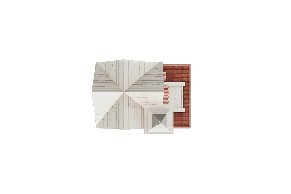 White Clapboard Church — Top