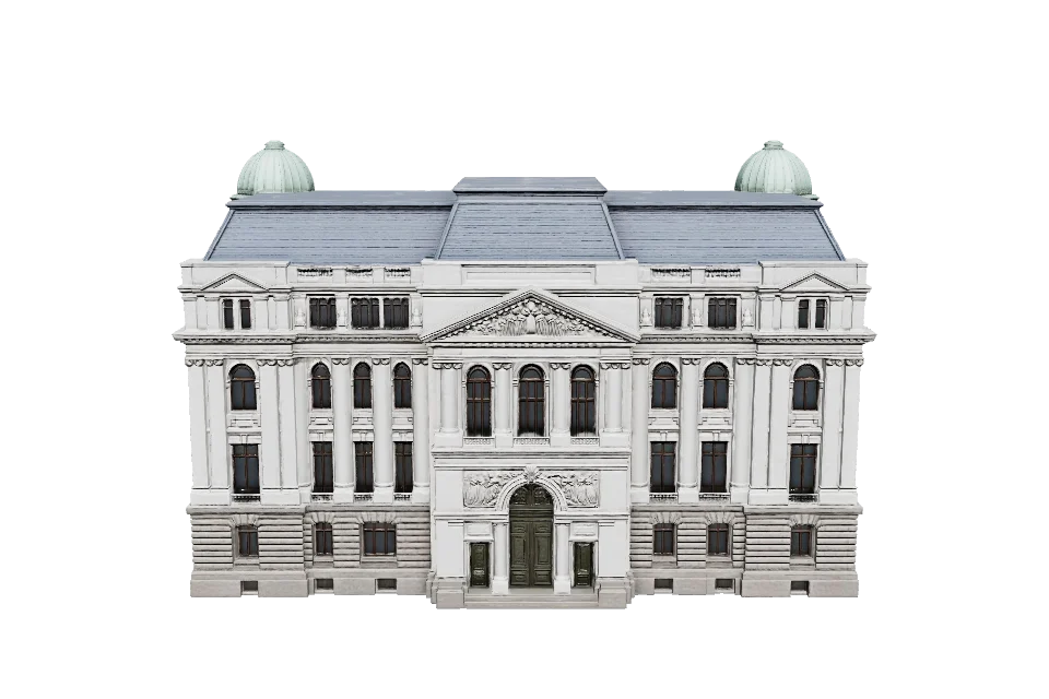 Ministry Block — Side