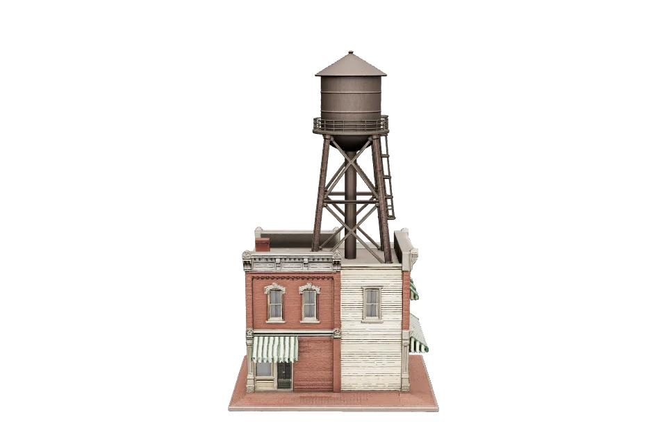 Town Water Tower — Side