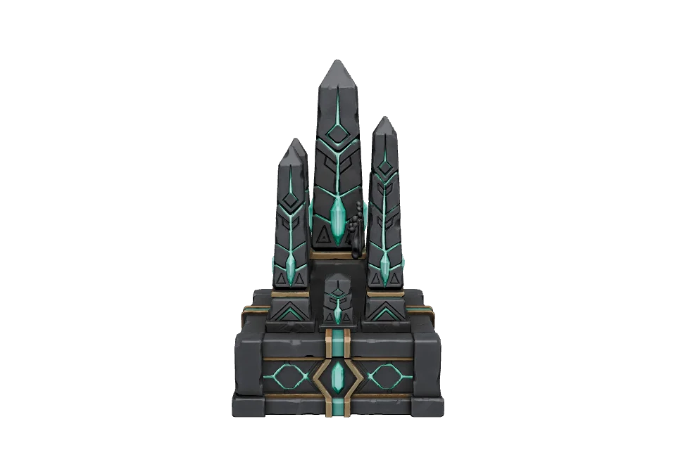 Obelisk Cluster — Side