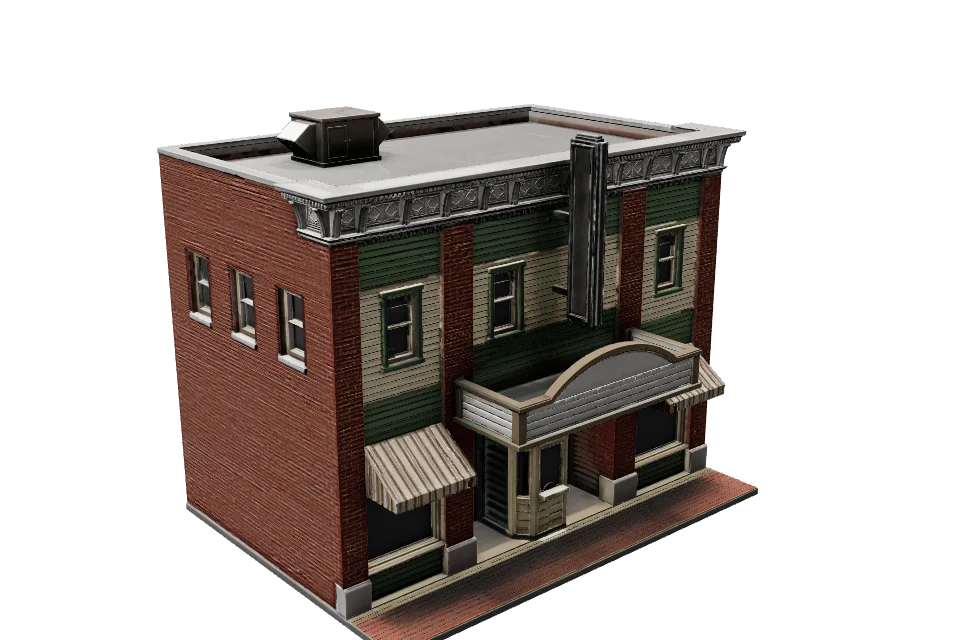 Old Cinema — ¾ view