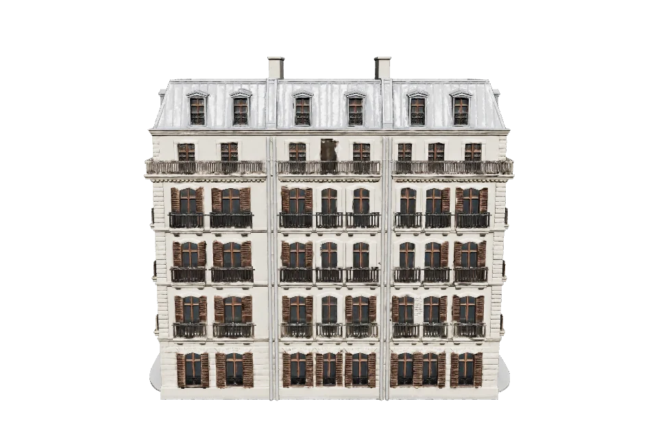 Townhouse Row — Side