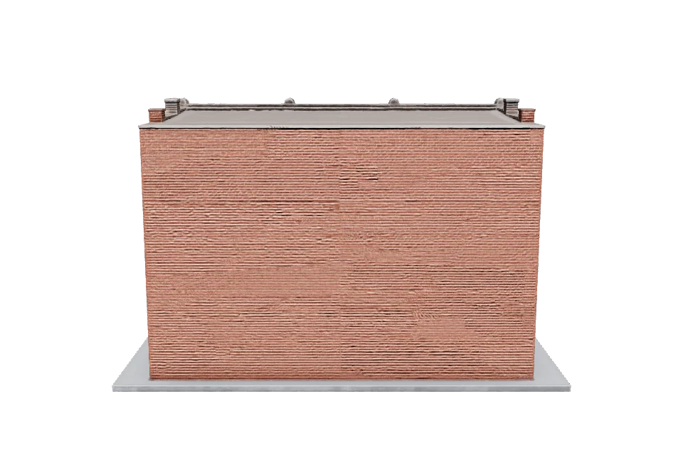 Brick Storefront Row — Side