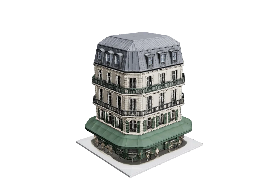 Grand Cafe — ¾ view · other side