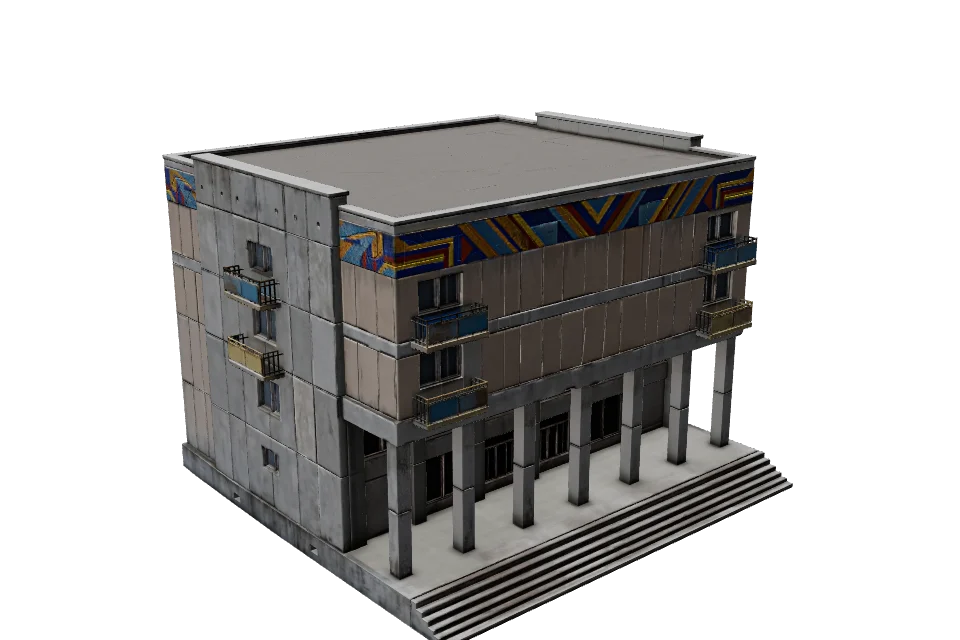 House of Culture — ¾ view