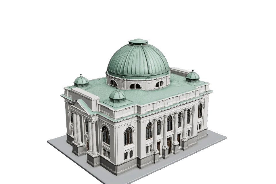 Archive Library — ¾ view · other side