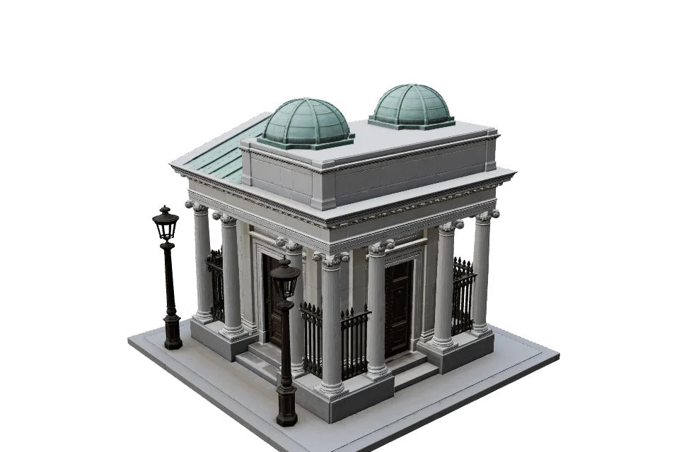 Gatehouse Lodge — ¾ view