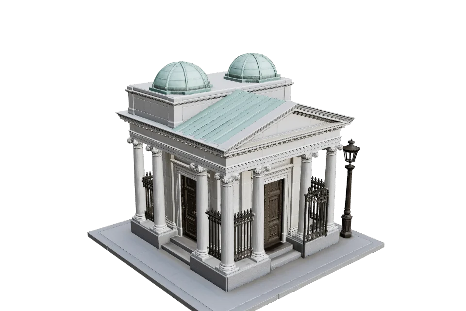 Gatehouse Lodge — ¾ view · other side
