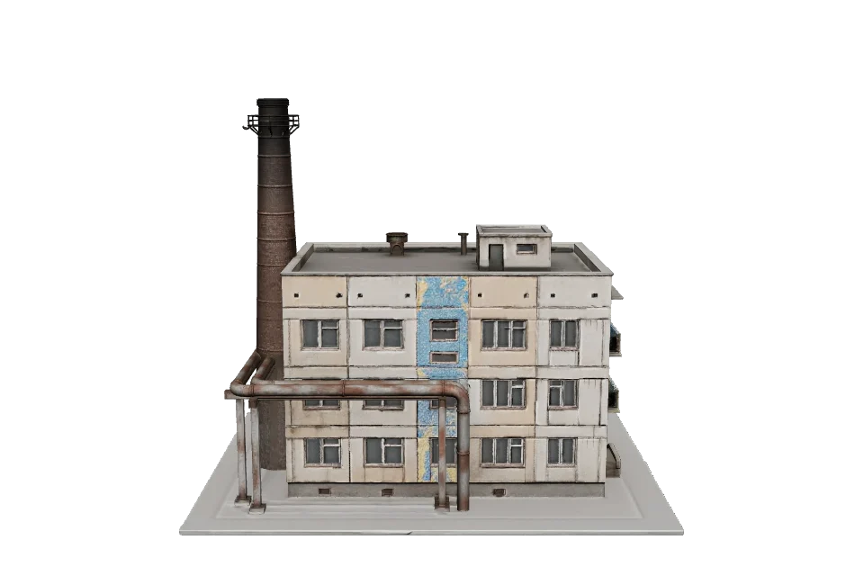 District Heating Plant — Side