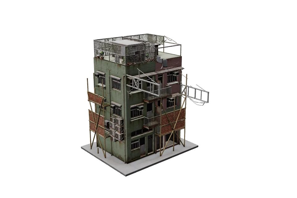 Sign Alley Module — ¾ view