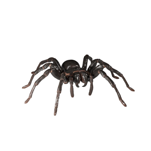 Cave Spider — game-ready 3D model generated by the BitSoul3D AI Engine