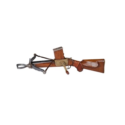 Repeating Crossbow — game-ready 3D model generated by the BitSoul3D AI Engine