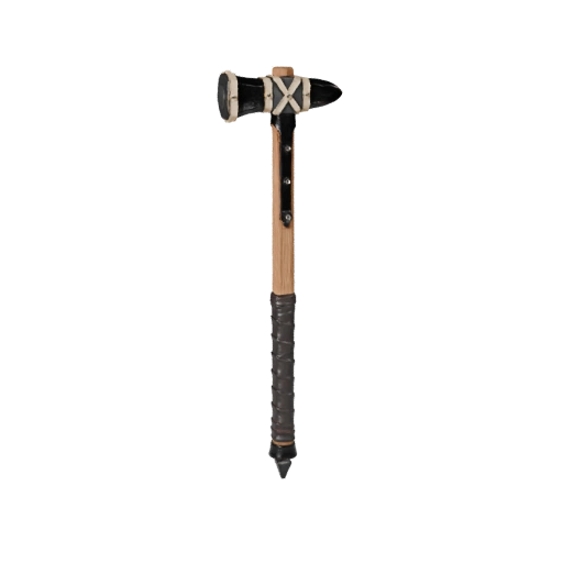 Siege Warhammer — game-ready 3D model generated by the BitSoul3D AI Engine