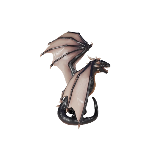 Perched Drake — game-ready 3D model generated by the BitSoul3D AI Engine